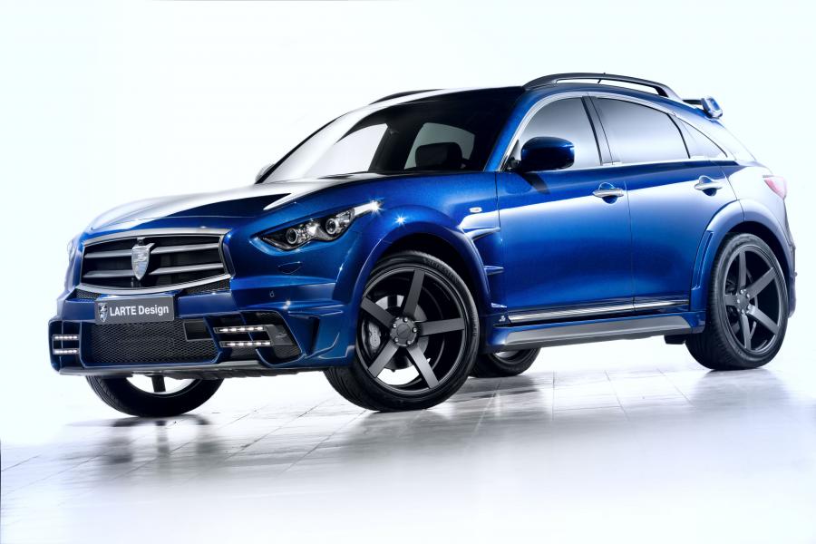  Infiniti QX70 by Larte Design 2014 года  (фото 2 из 3)